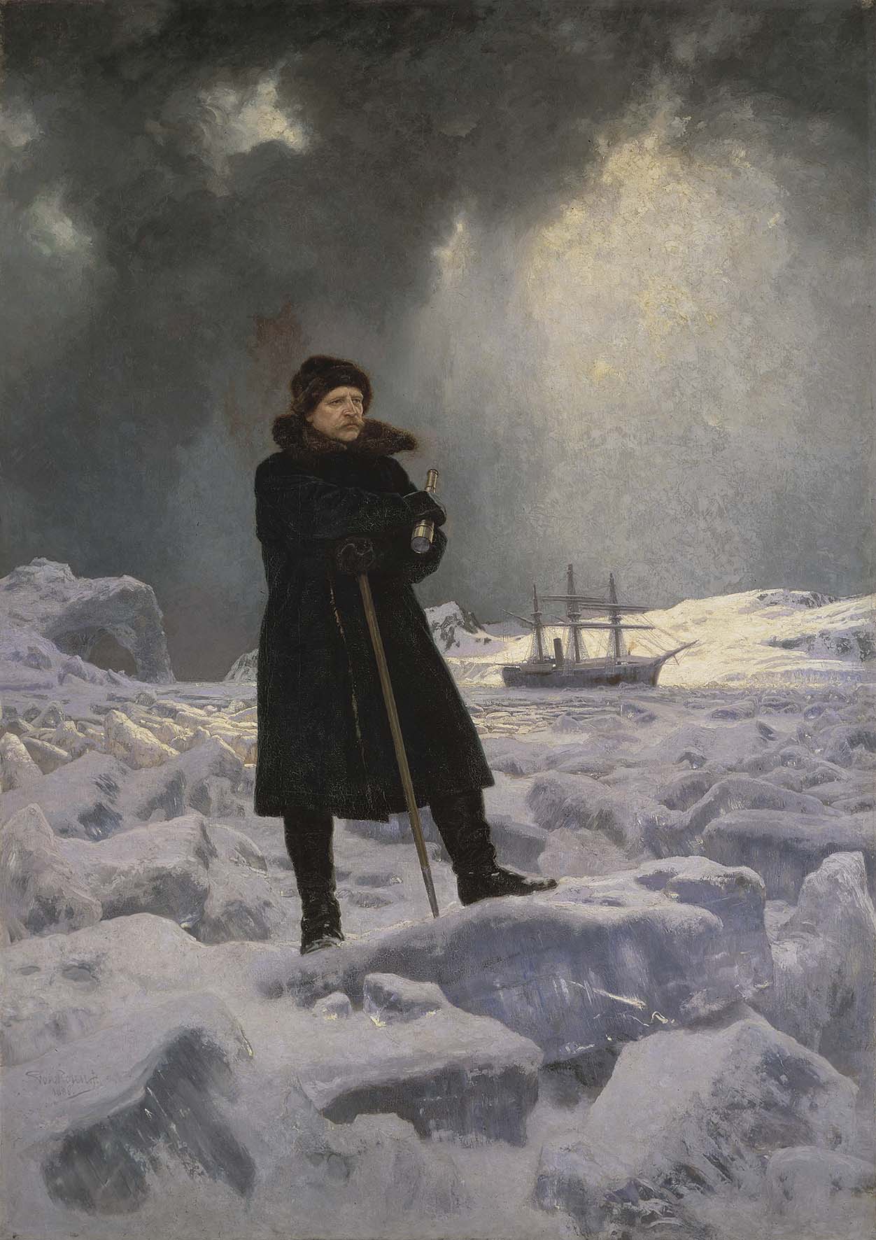 Georg von Rosen: Upptäcktsresanden A. E. Nordenskiöld. NM 1396